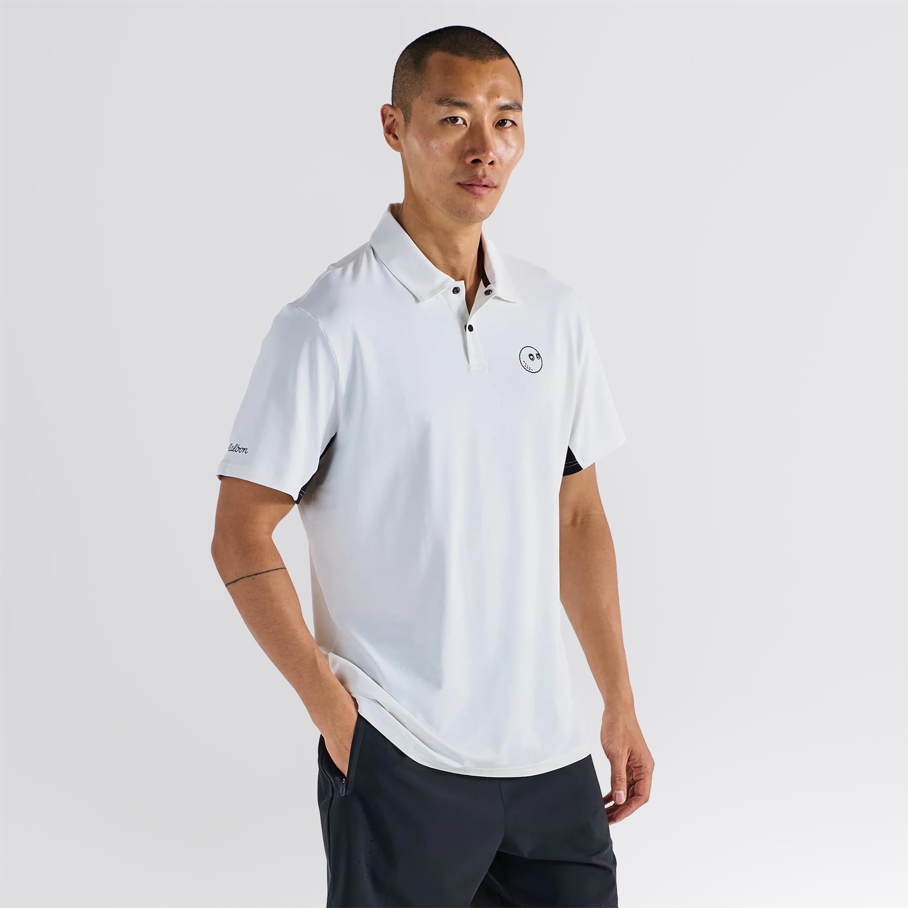 Performance Pique Polo White