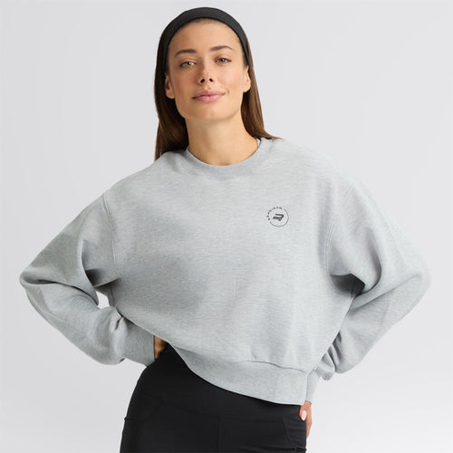Soft Sweatshirt Grey Melange
