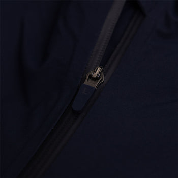 Golf Zip-Close Slim Fit Waterproof Windbreaker Jacket Navy