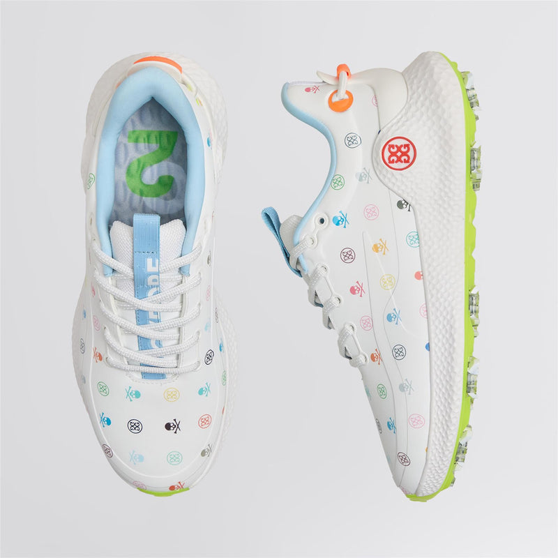 O2 TPU Upper Speckled Midsole Golf Shoes Snow/Multi