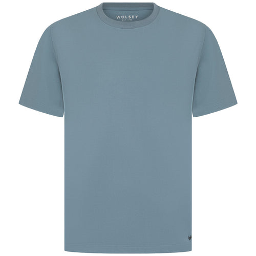 In Motion Performance Pique T-Shirt Blue - SU24