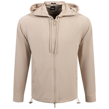 Olson Full Zip Hoodie Light Beige