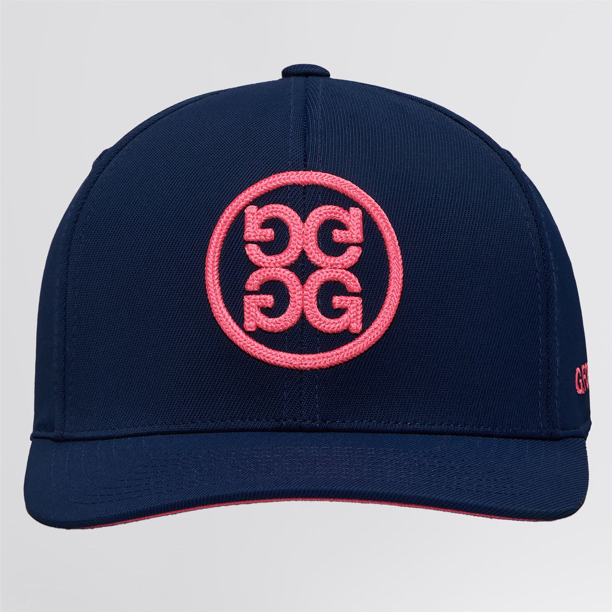 Circle G's Chainstitch 110 Cotton Twill Snapback Twilight/Knockout Pink