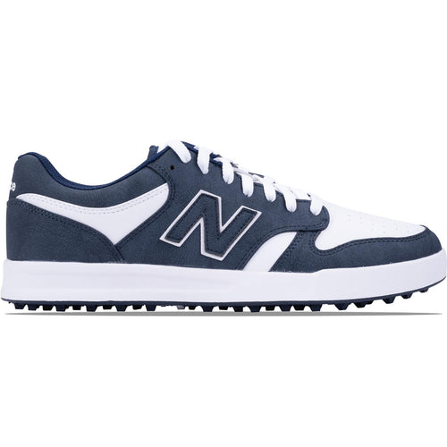 480 Waterproof Spikeless Golf Shoes Navy/White