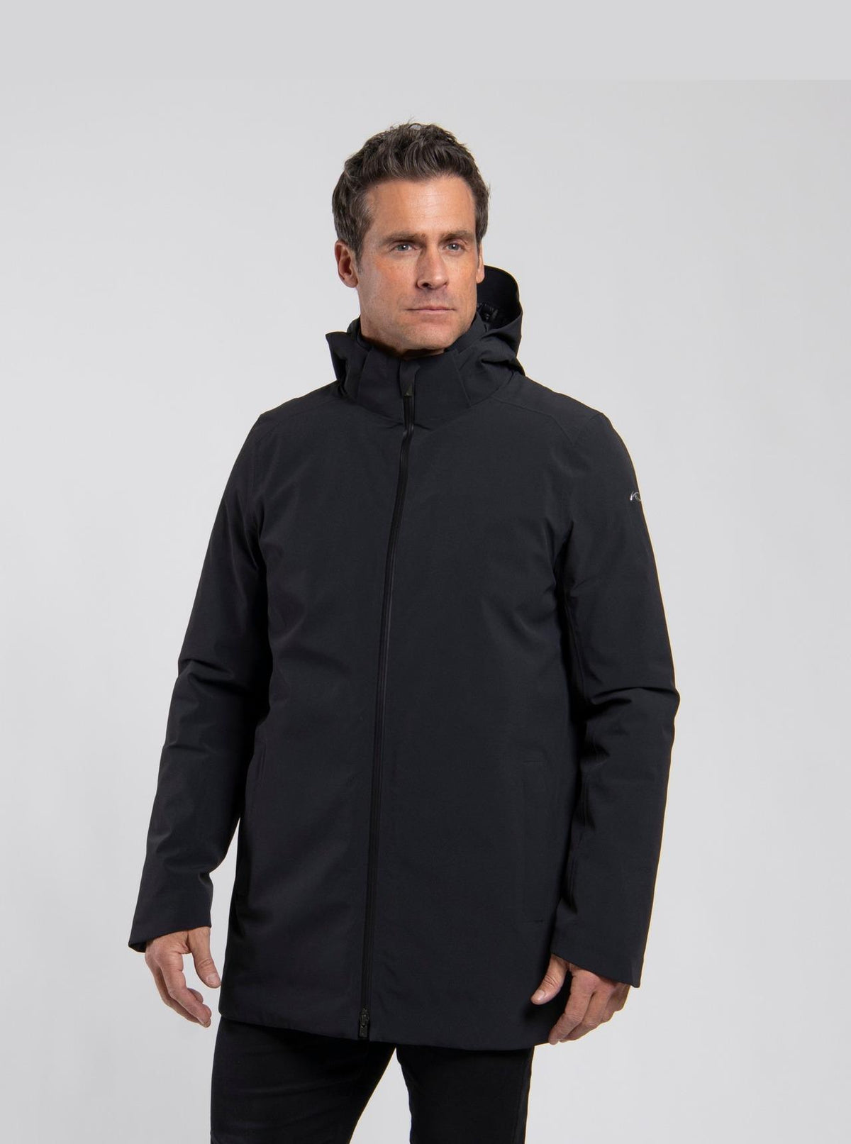 London City Coat Black