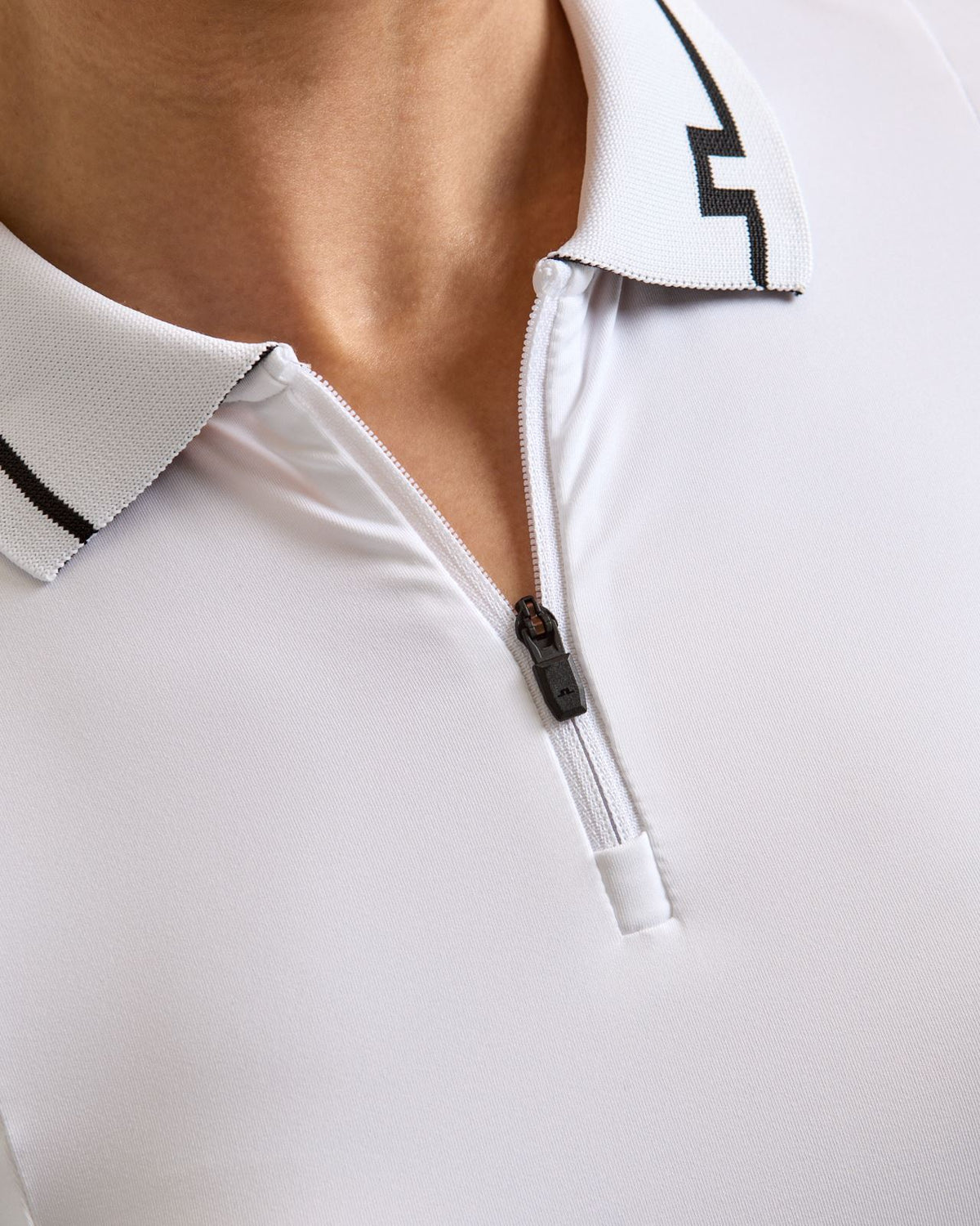 Naomi Cropped Polo White