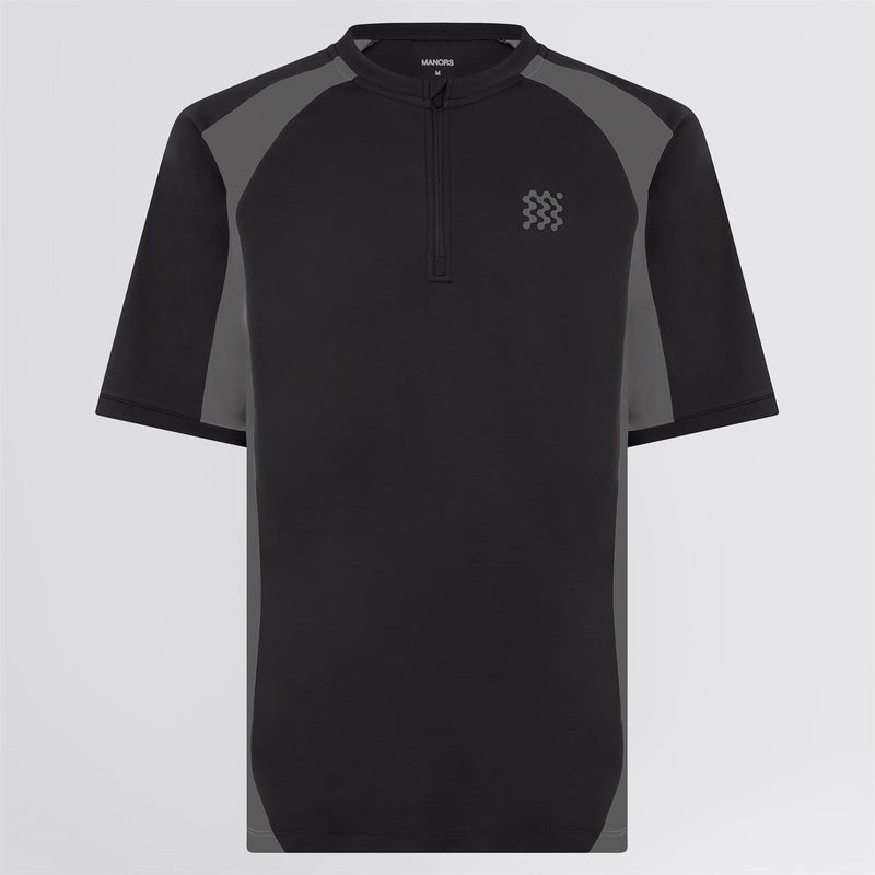 Tour Zip Polo Black
