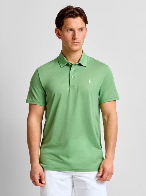 RLX Tailored Fit Tour Pique Polo Outback Green