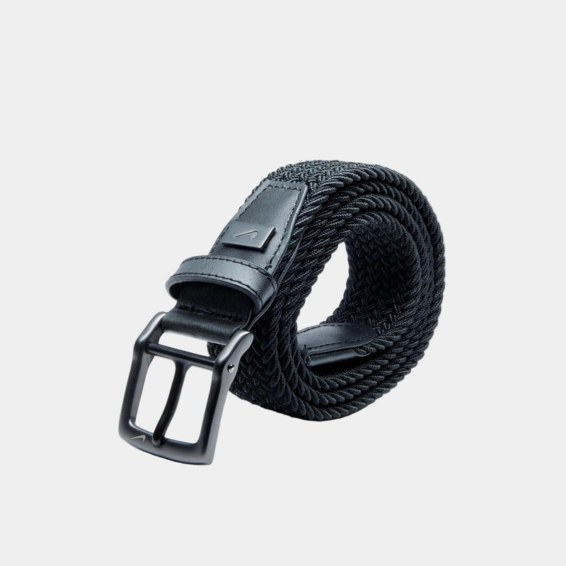 Stretch Woven Belt Black
