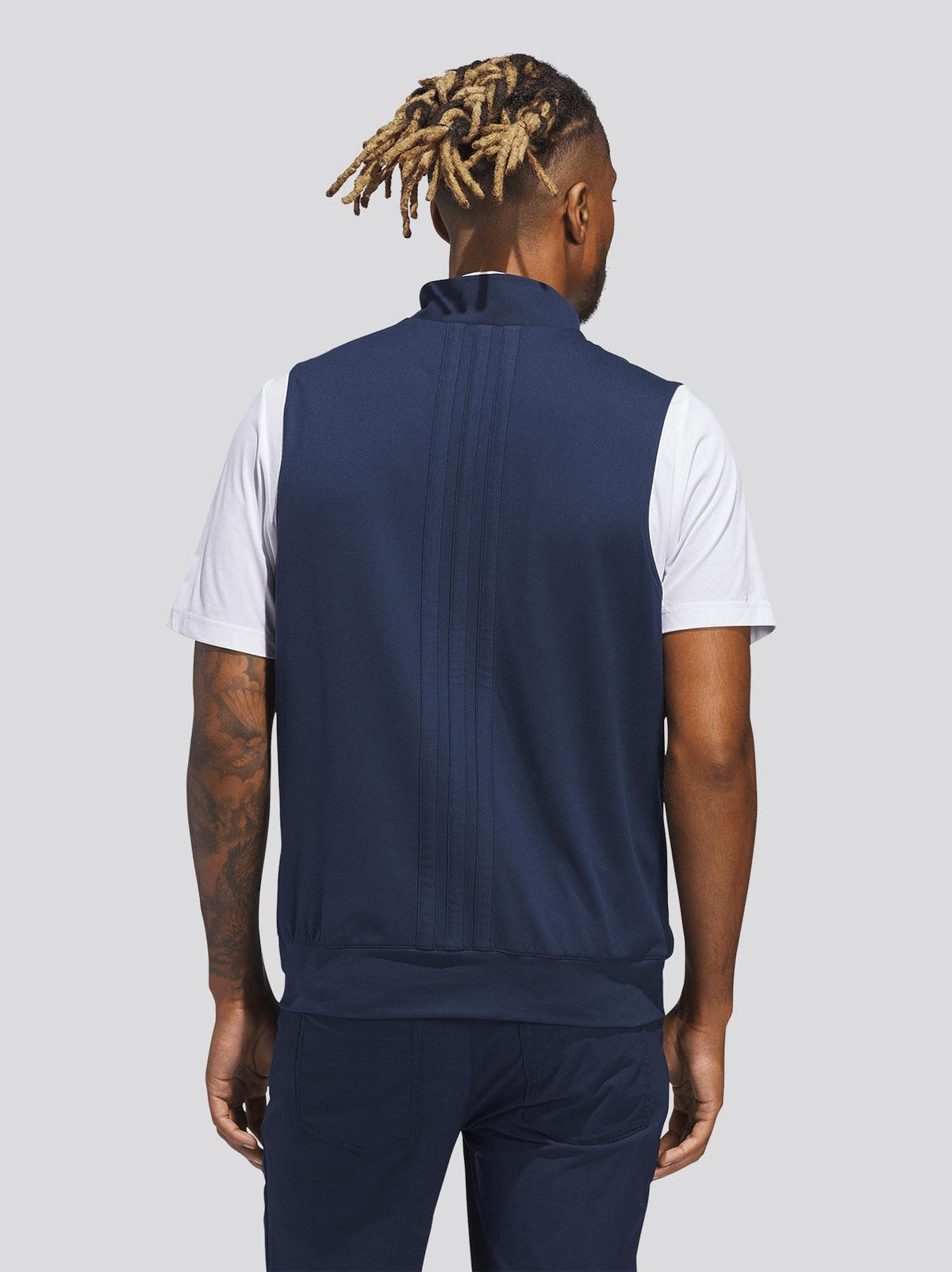 adidas Ultimate365 Tour Full Zip Gilet - side profile