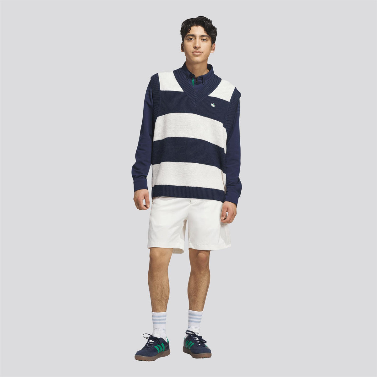 Originals Oversized Vest Night Indigo/Chalk White