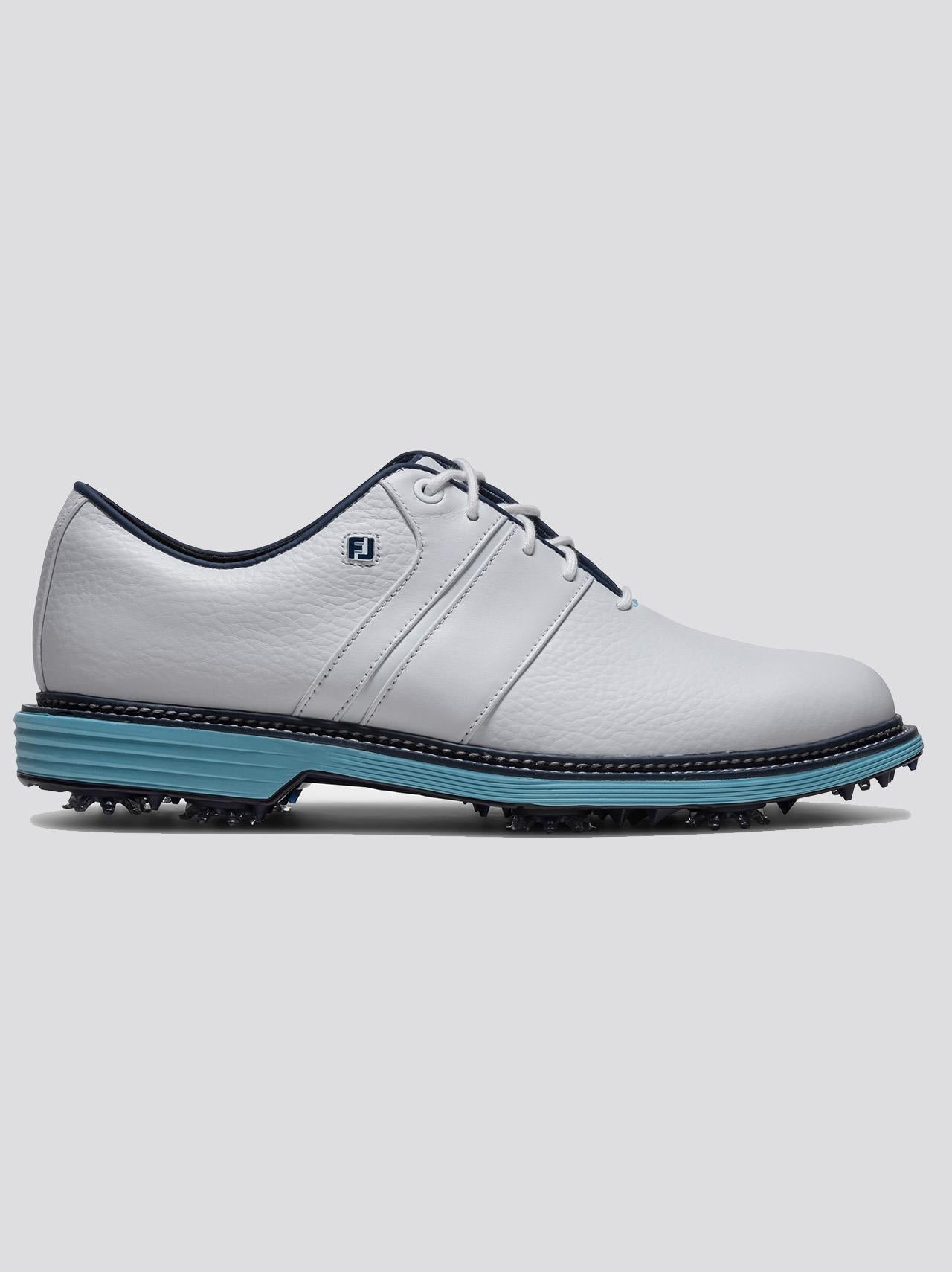 Premier Series Packard Spiked Golf Shoes White/Navy/Blue