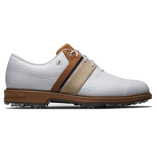 Premiere Series Packard LX Golf Shoes White/Blue/Brown - SS25