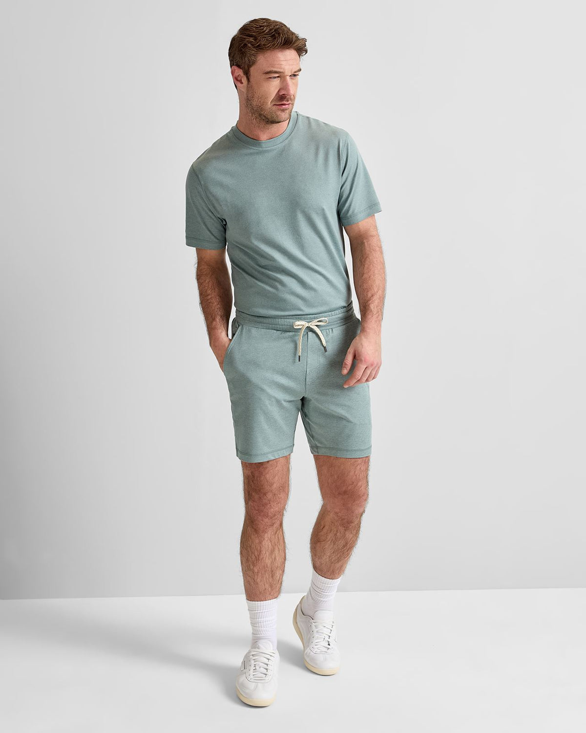 Ponto Performance Short Misty Blue Heather