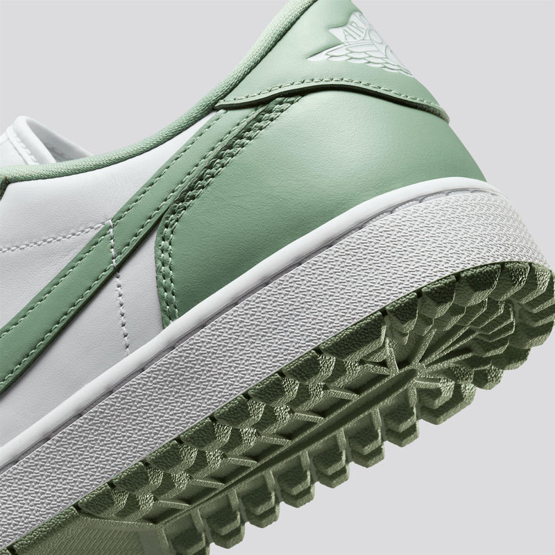 Air Jordan 1 Low Spikeless Golf Shoes Steam/Steam White/Tangerine Tint