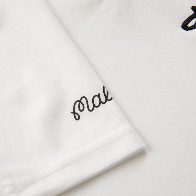 Evergreen Performance Quarter Zip White