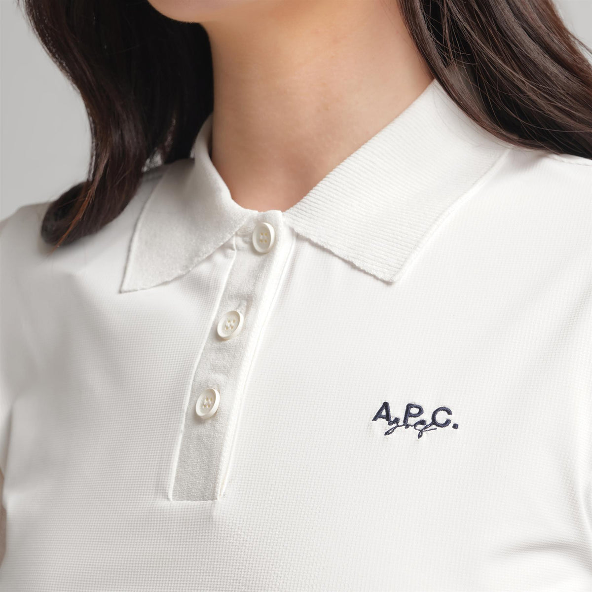 Gaia Polo Shirt White