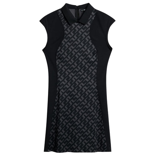 Womens Ursa TX Jersey Dress Black - AW24