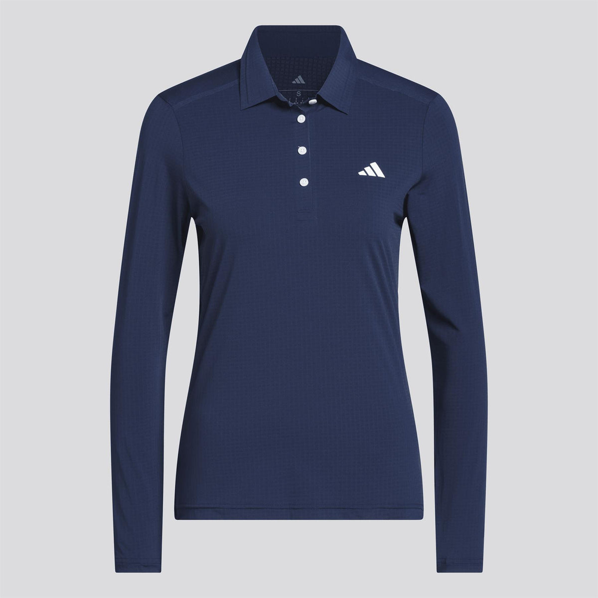 Ultimate365 Tour Climacool LS Polo Shirt Collegiate Navy