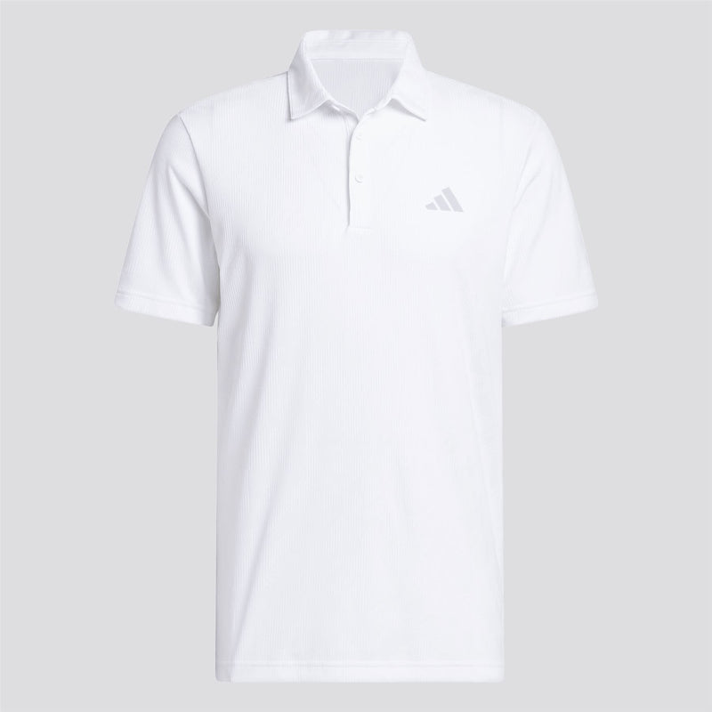 Ultimate365 Jacquard Climacool Polo White