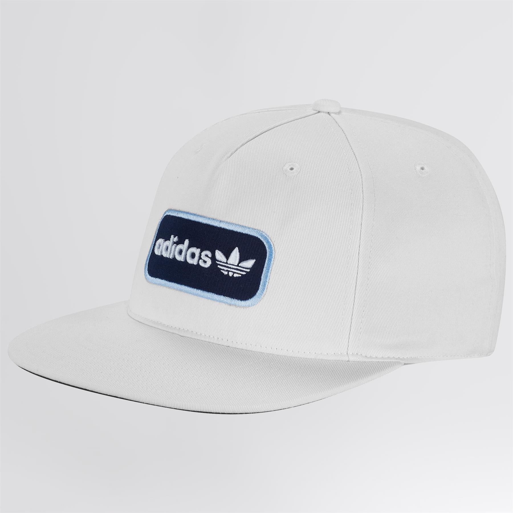 Tour Archive 5 Panel Patch Hat White