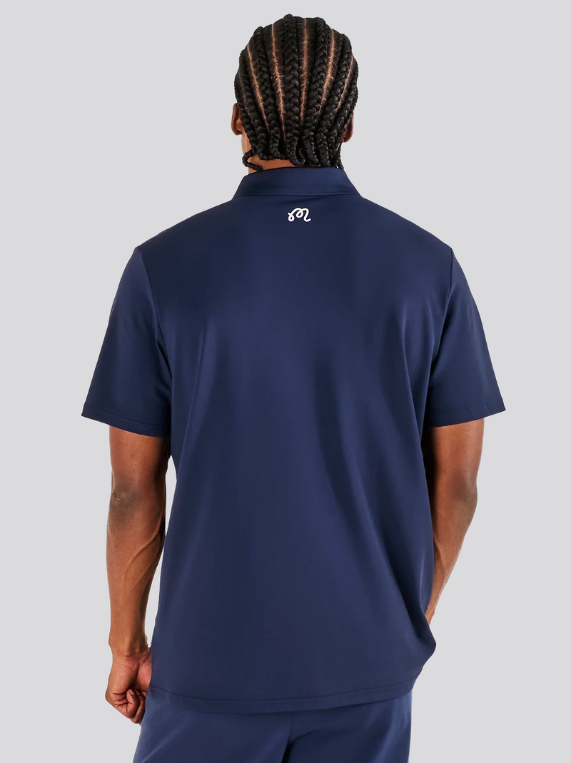 Evergreen Block Placket Polo