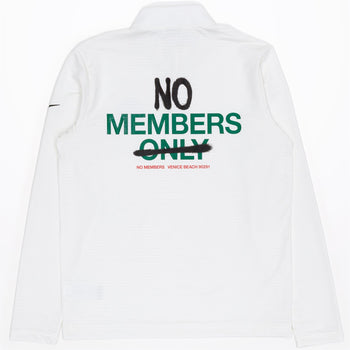 メンズウェア No Members Nike Victory Half Zip Layer Nike No Members x Nike Victory Half Zip Mid Layer White