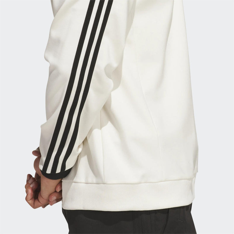 Originals 3-Stripe Quarter Zip Chalk White/Black
