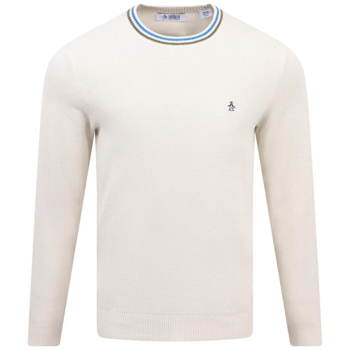 Cotton Tipped Crew Neck Birch - AW24