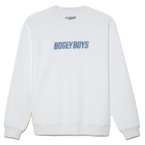 Bold Logo Crewneck White - SS25