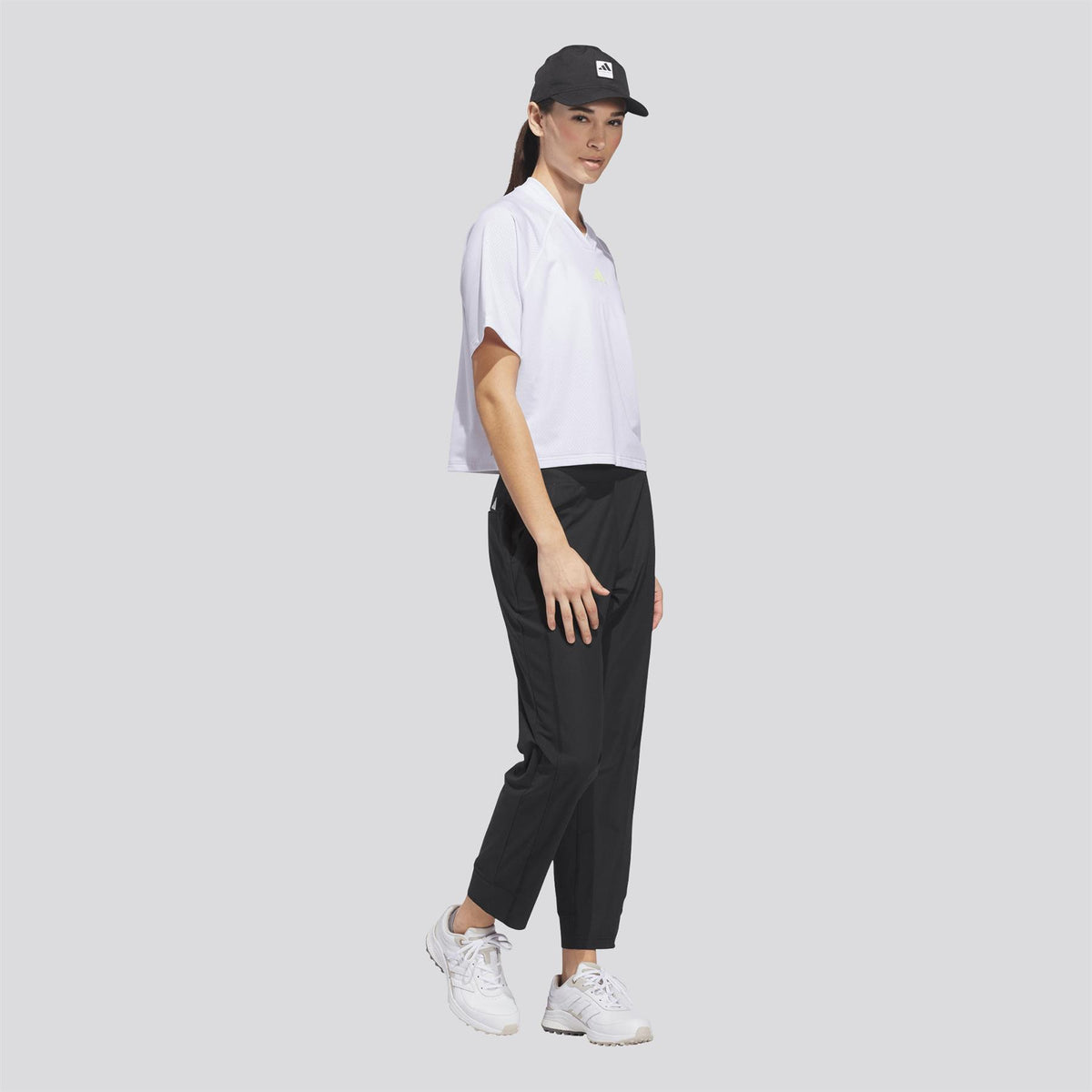 Beyond The Course Climacool Loose V-Neck Top White
