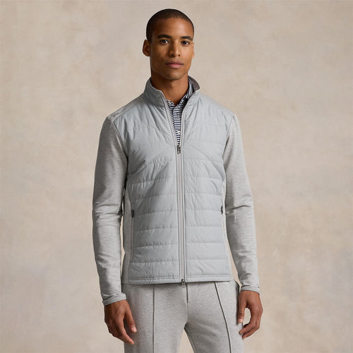 RLX Classic Fit Performance Wool Hybrid Jacket Andover Heather