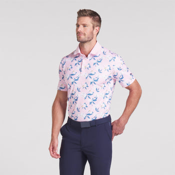 x AP Spring Florals Polo Pale Pink