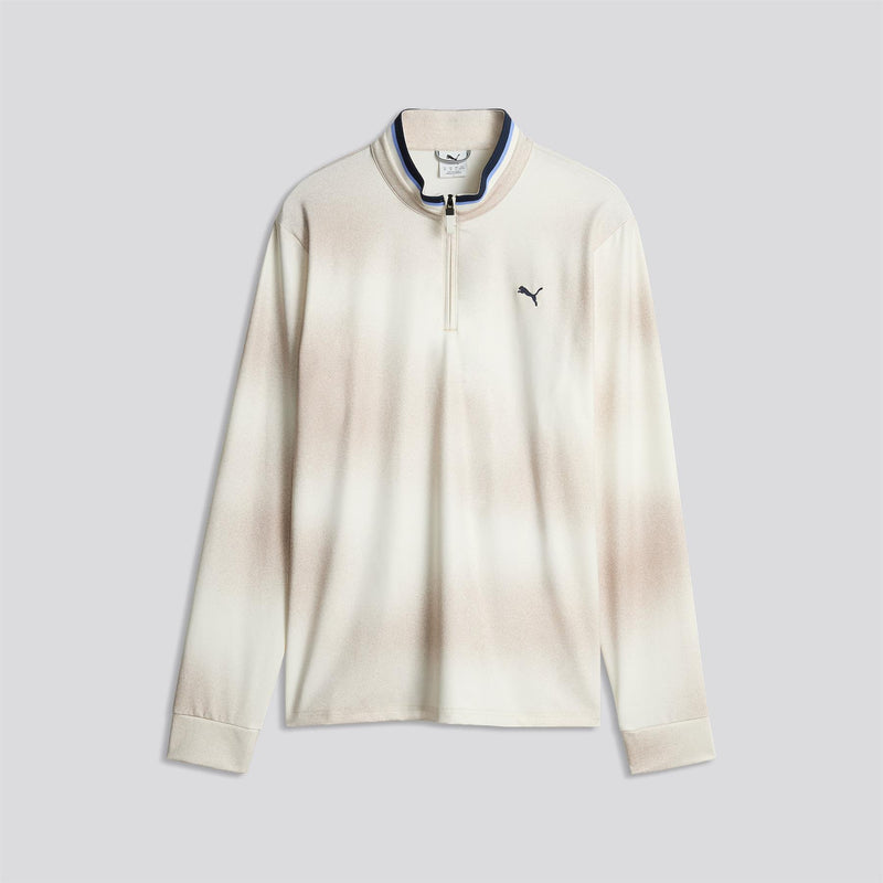 Cloudspun Tech Coastal Claret Quarter Zip Birch