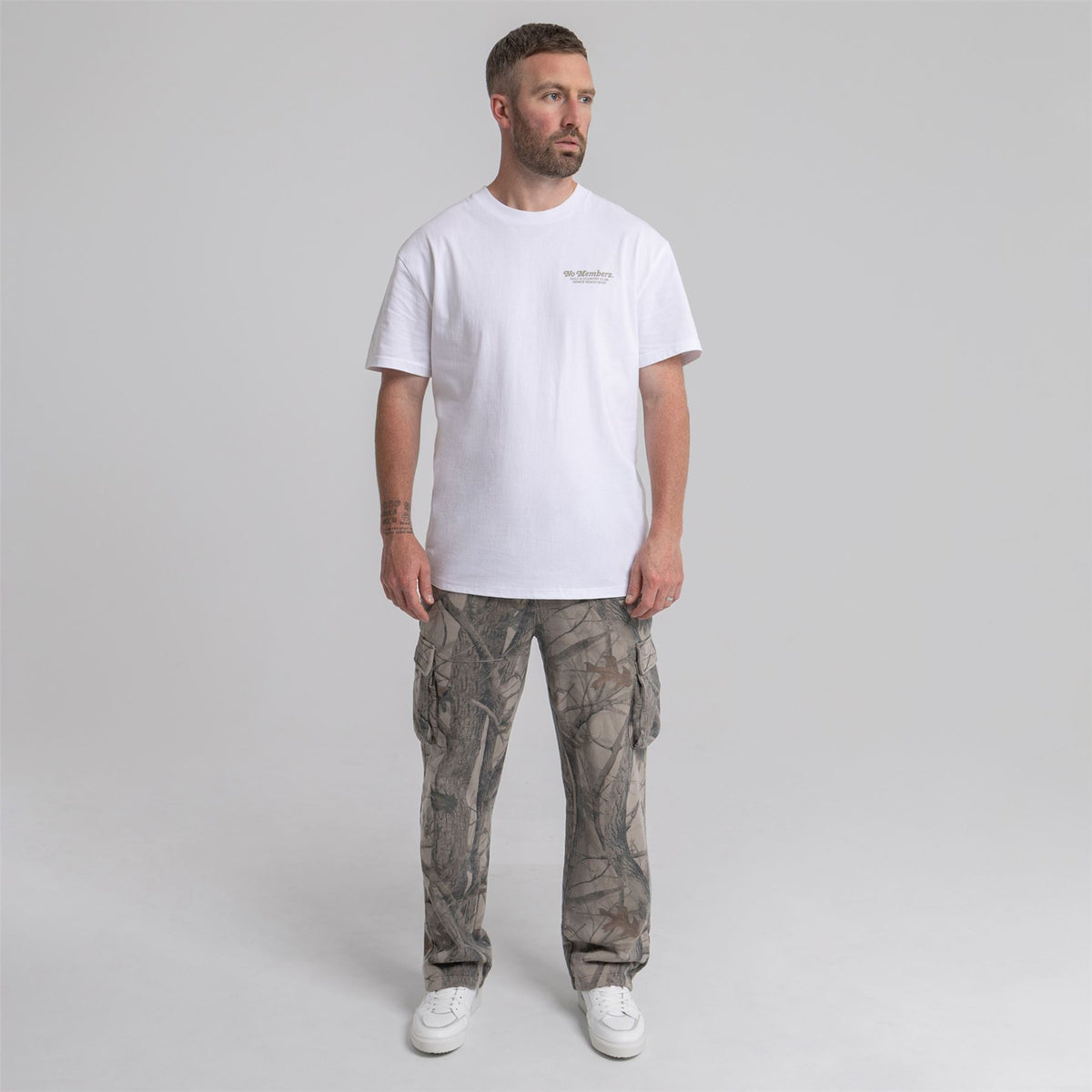Tree Camo T-Shirt White