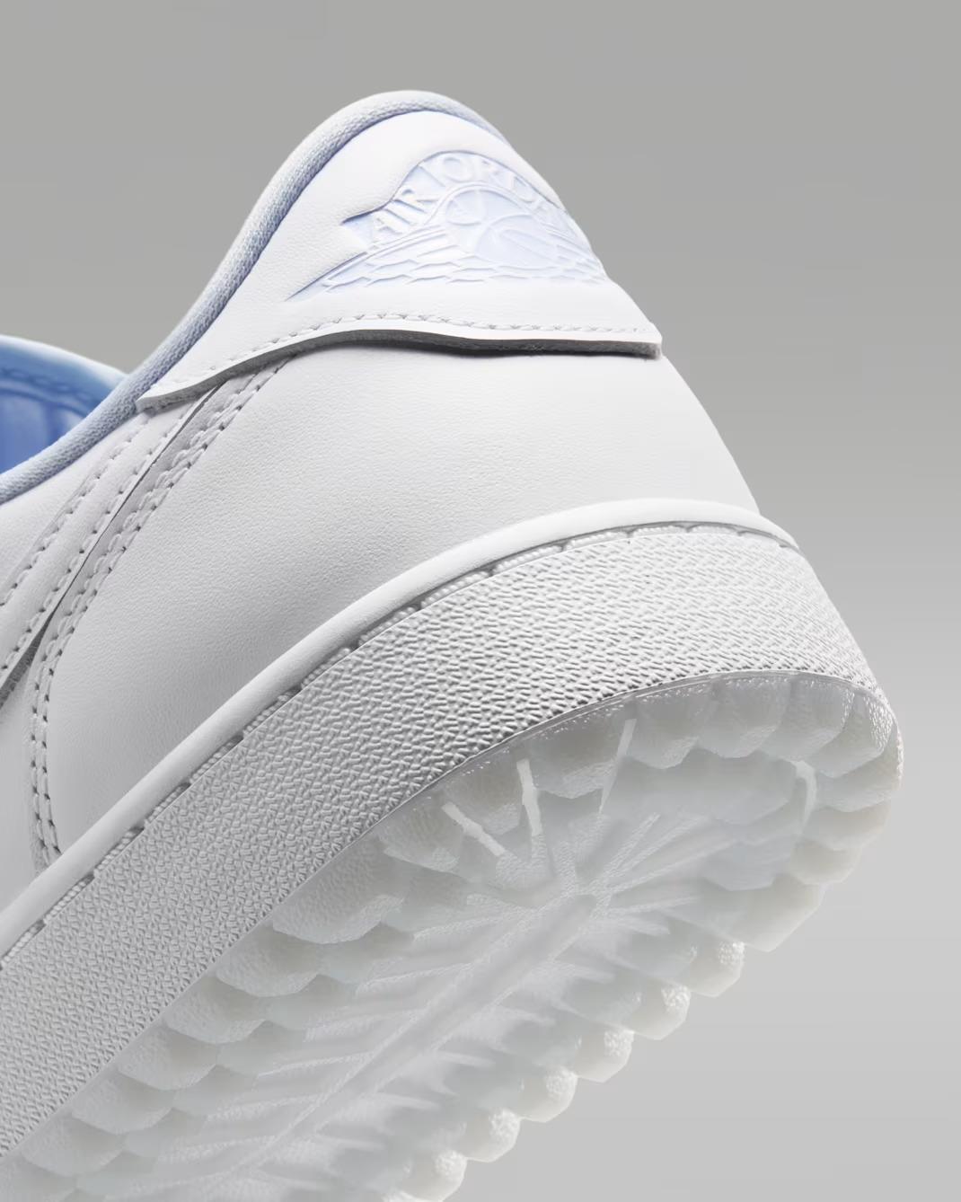Air Jordan 1 Low G White/White/Hydrogen Blue