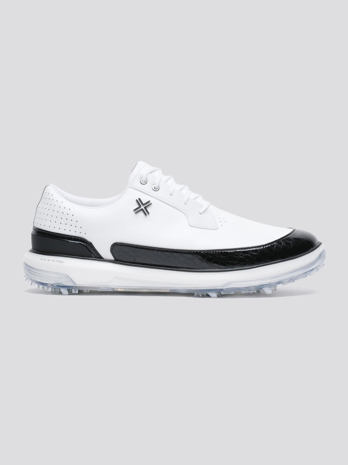 PAYNTR Moving Day SC RS Spiked Golf Shoes White/Black/Gator