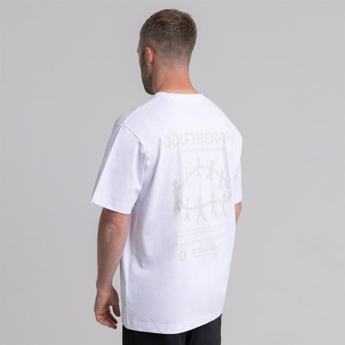 Golf Therapy Tee White