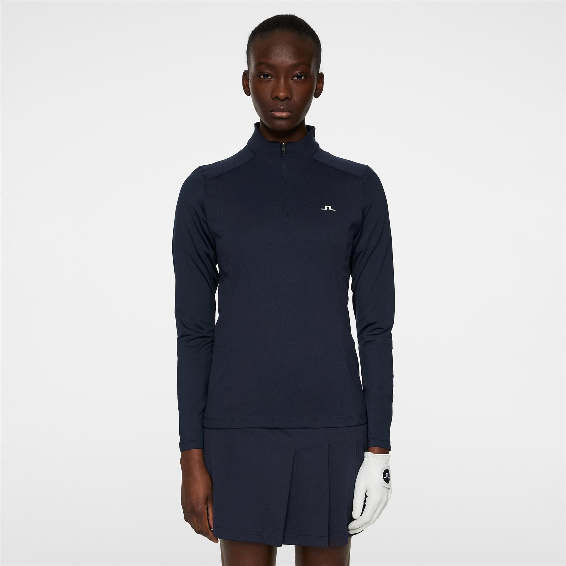 Cindy Quarter Zip Mid Layer JL Navy