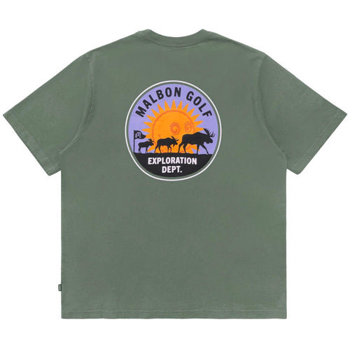 Exploration Dept. T-Shirt Moss - AW24