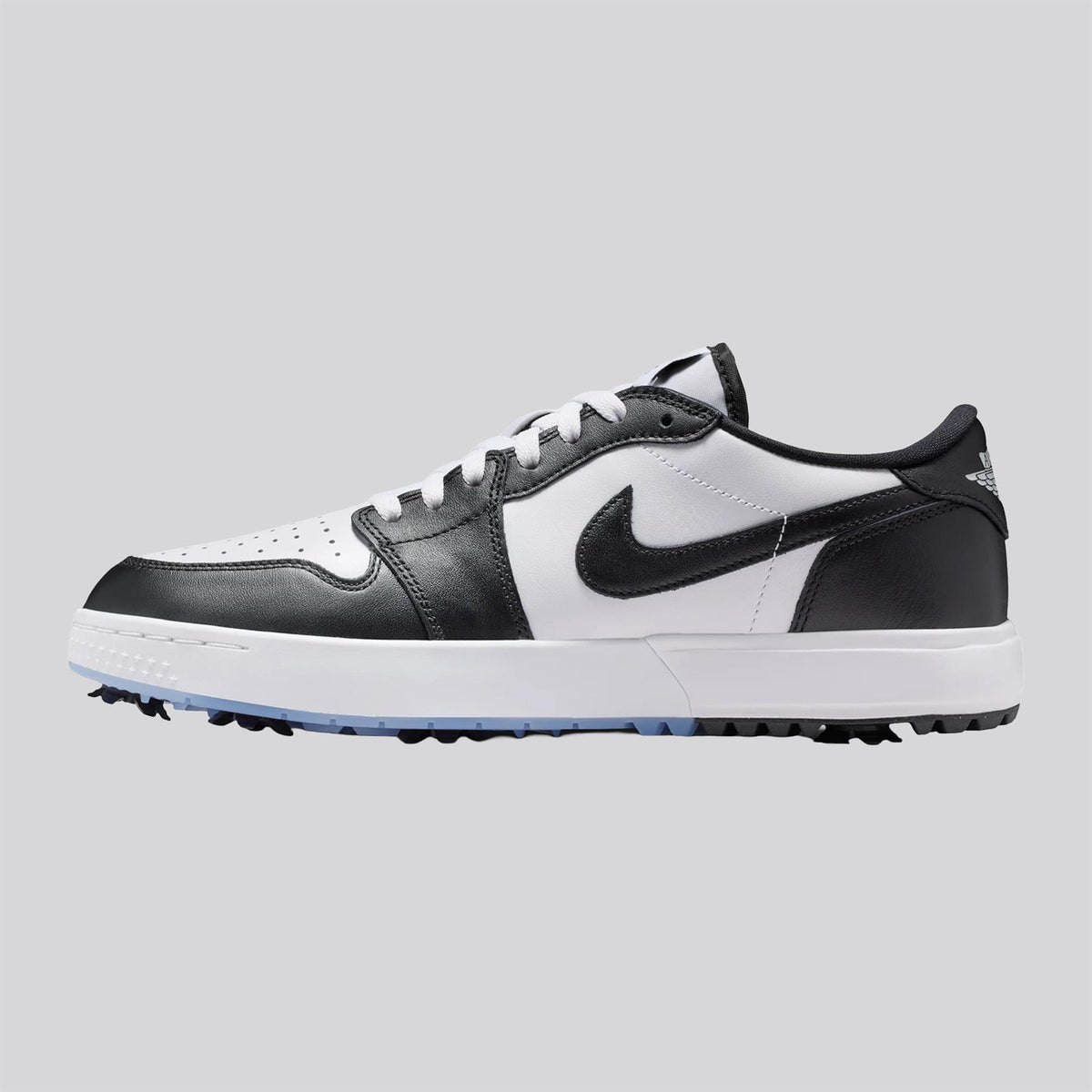 Air Jordan 1 Low Spiked Golf Shoes White/Black