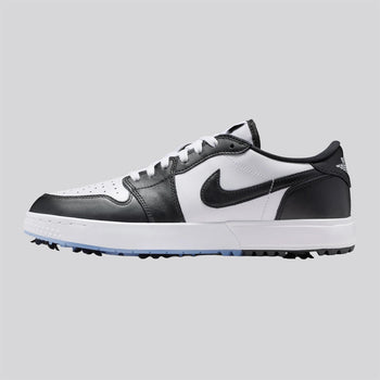 Jordan Golf Air Jordan 1 Low Spiked Golf Shoes White/Black