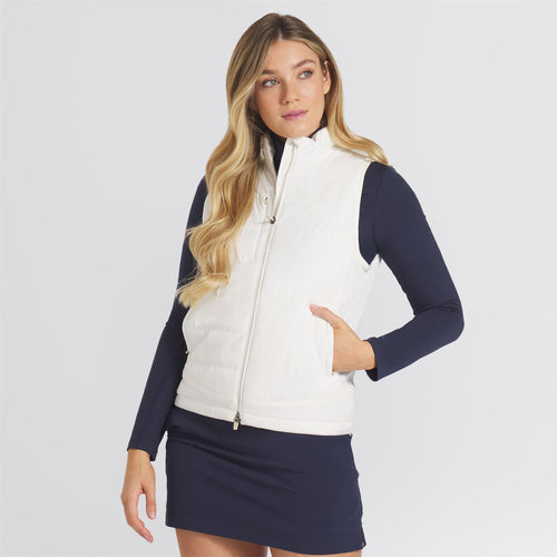 Kyley Quilted Gilet Warm White