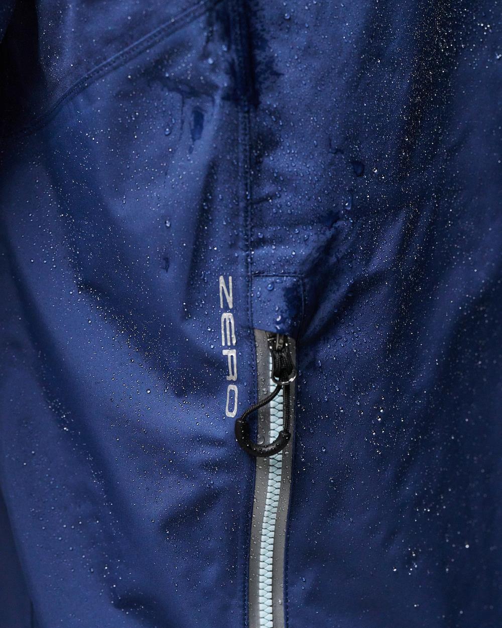 Power Torque Quarter Zip Half Sleeve Waterproof Blue Indigo/Icey