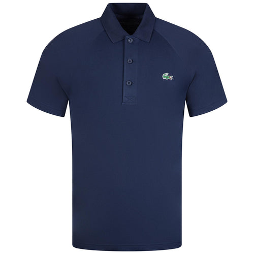 Breathable Interlock Sport Polo Midnight Blue - 2024