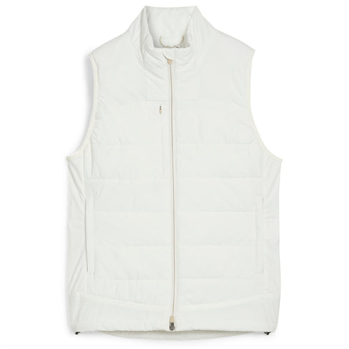 Womens Kyley Quilted Vest Warm White - AW24