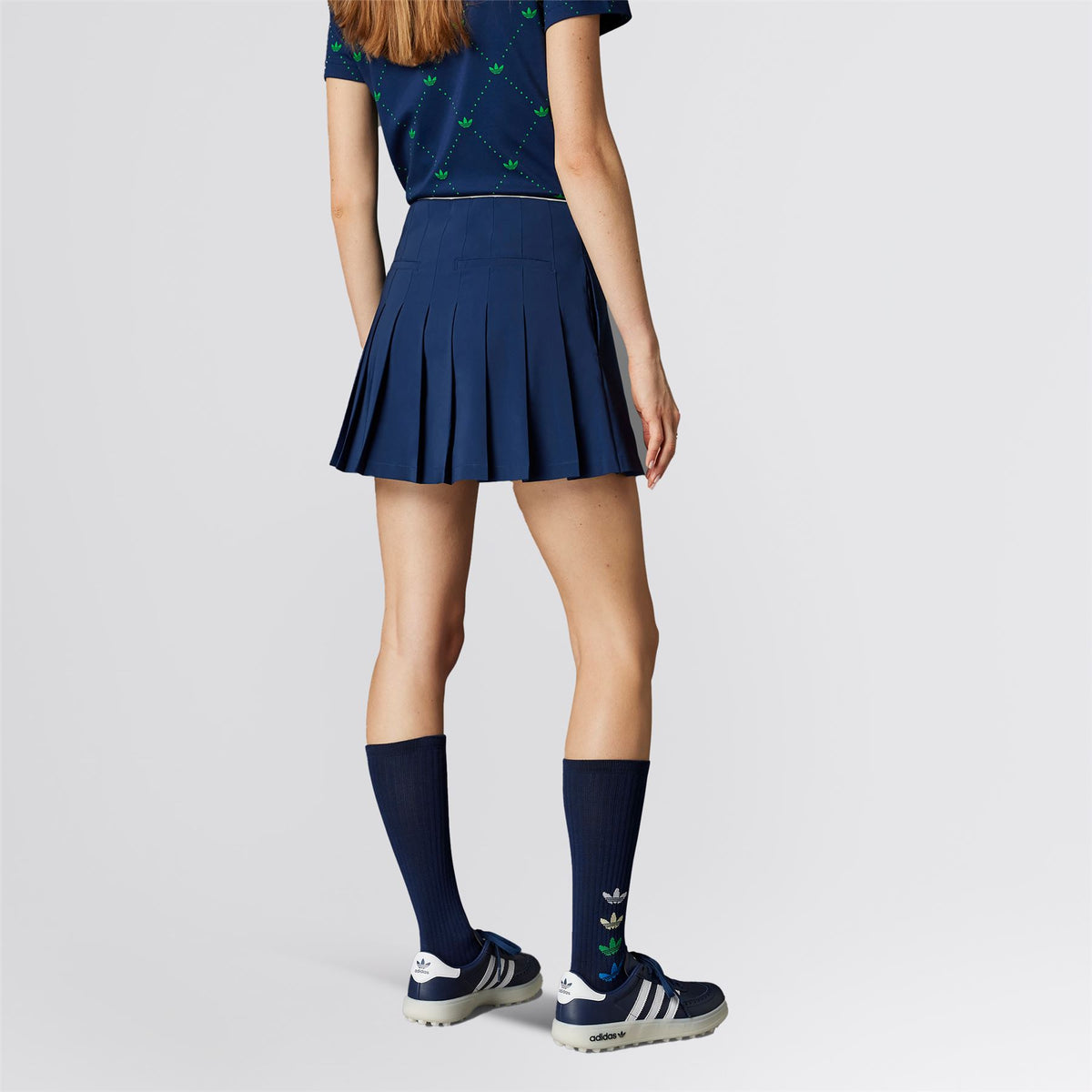 Pleated Skort Night Indigo
