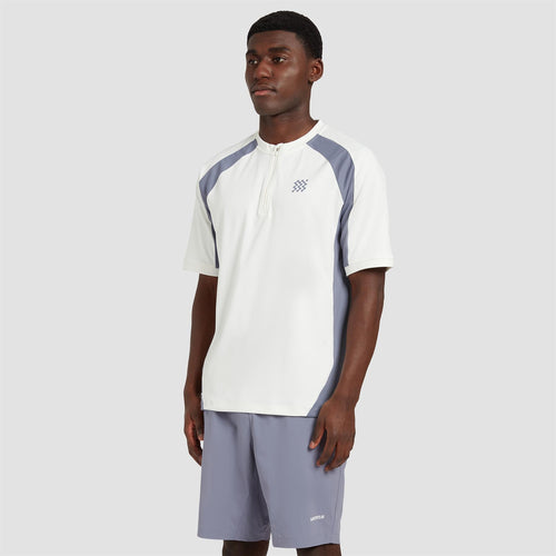 Tour Zip Polo Blue