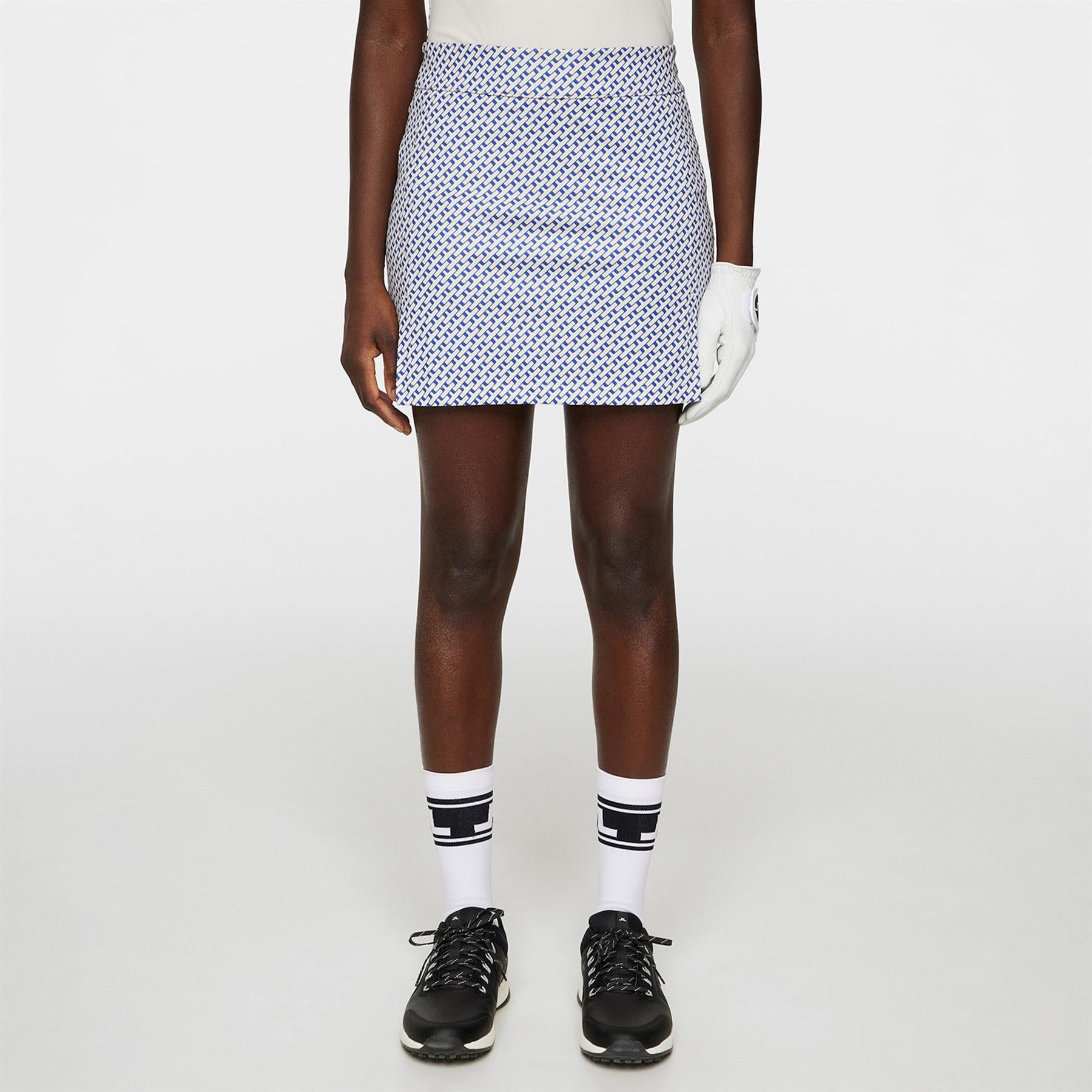 Amelie Mid Print Skirt Tour Geo Moonbeam