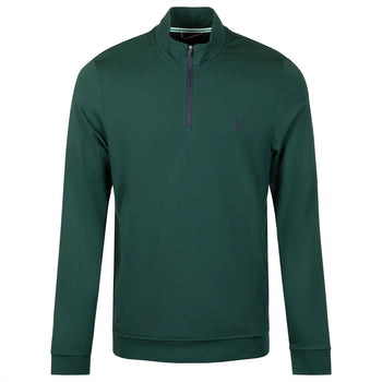 Techsoft Avery Mock Neck Quarter Zip Pine Grove